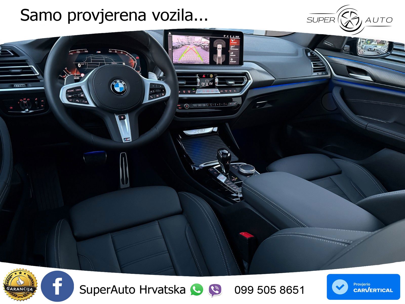 BMW X3 20i xDrive Steptronic M Sport LED+GR SJED+ACC