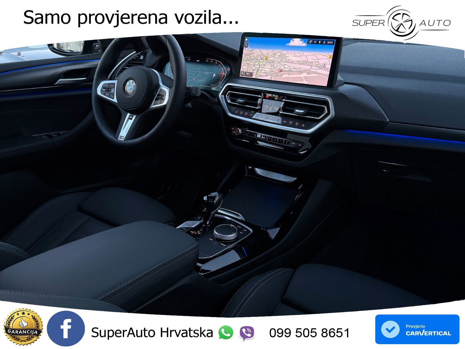 BMW X3 20i xDrive Steptronic M Sport LED+GR SJED+ACC