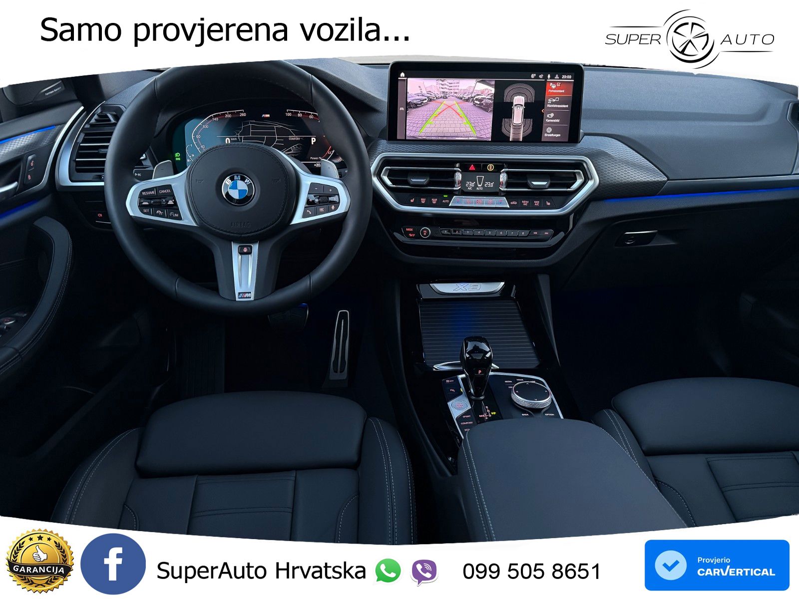 BMW X3 20i xDrive Steptronic M Sport LED+GR SJED+ACC