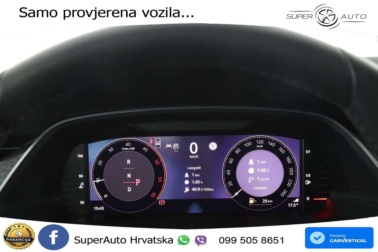 Škoda Octavia Combi 2.0 TDI (150 KS) DSG ACC+HEAD+4xGR SJED+360+PANO