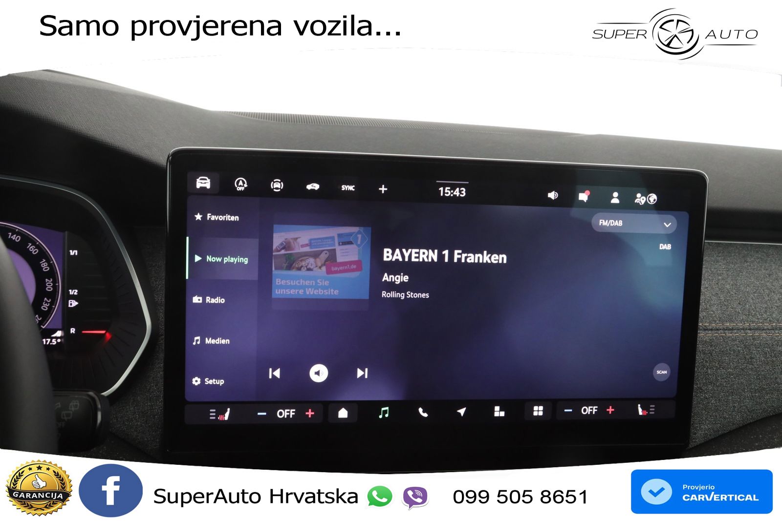 Škoda Octavia Combi 2.0 TDI (150 KS) DSG ACC+HEAD+4xGR SJED+360+PANO