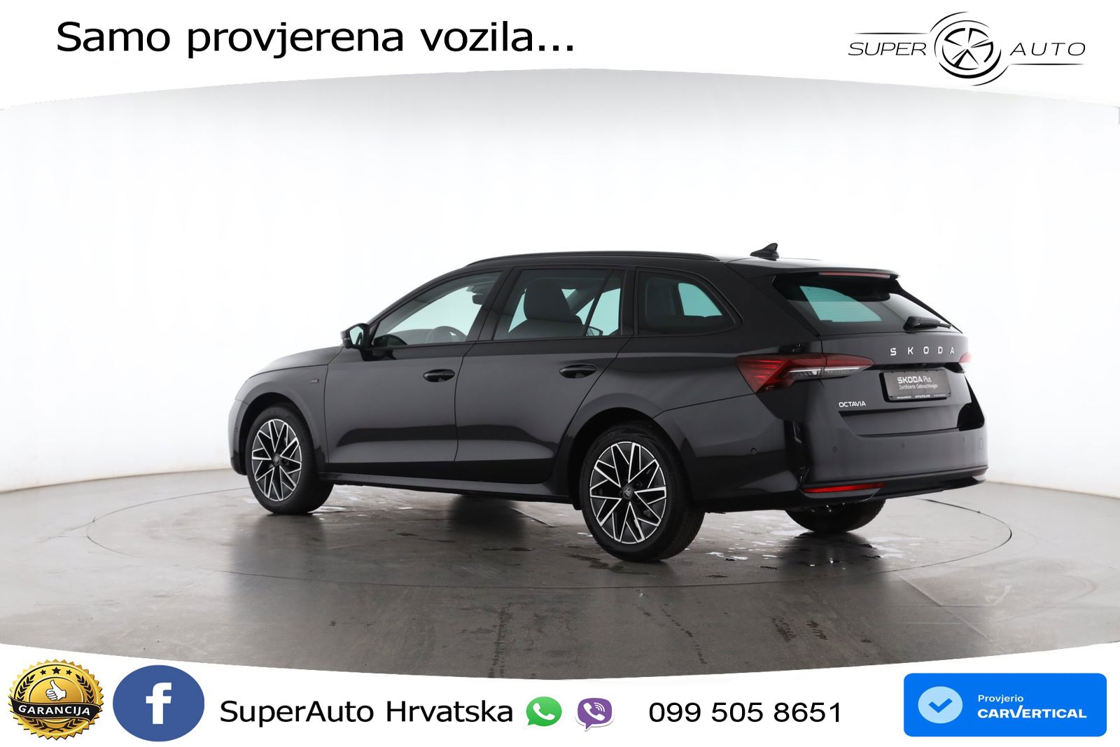 Škoda Octavia Combi 2.0 TDI (150 KS) DSG ACC+HEAD+4xGR SJED+360+PANO
