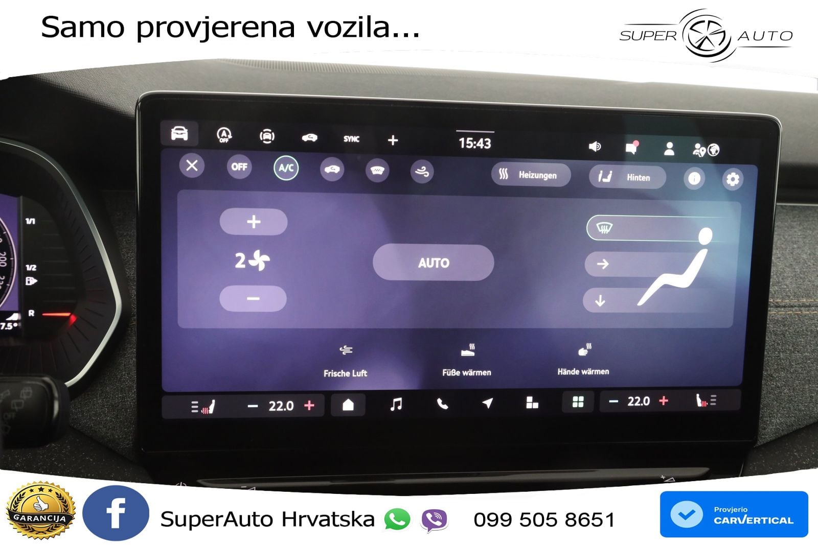 Škoda Octavia Combi 2.0 TDI (150 KS) DSG ACC+HEAD+4xGR SJED+360+PANO