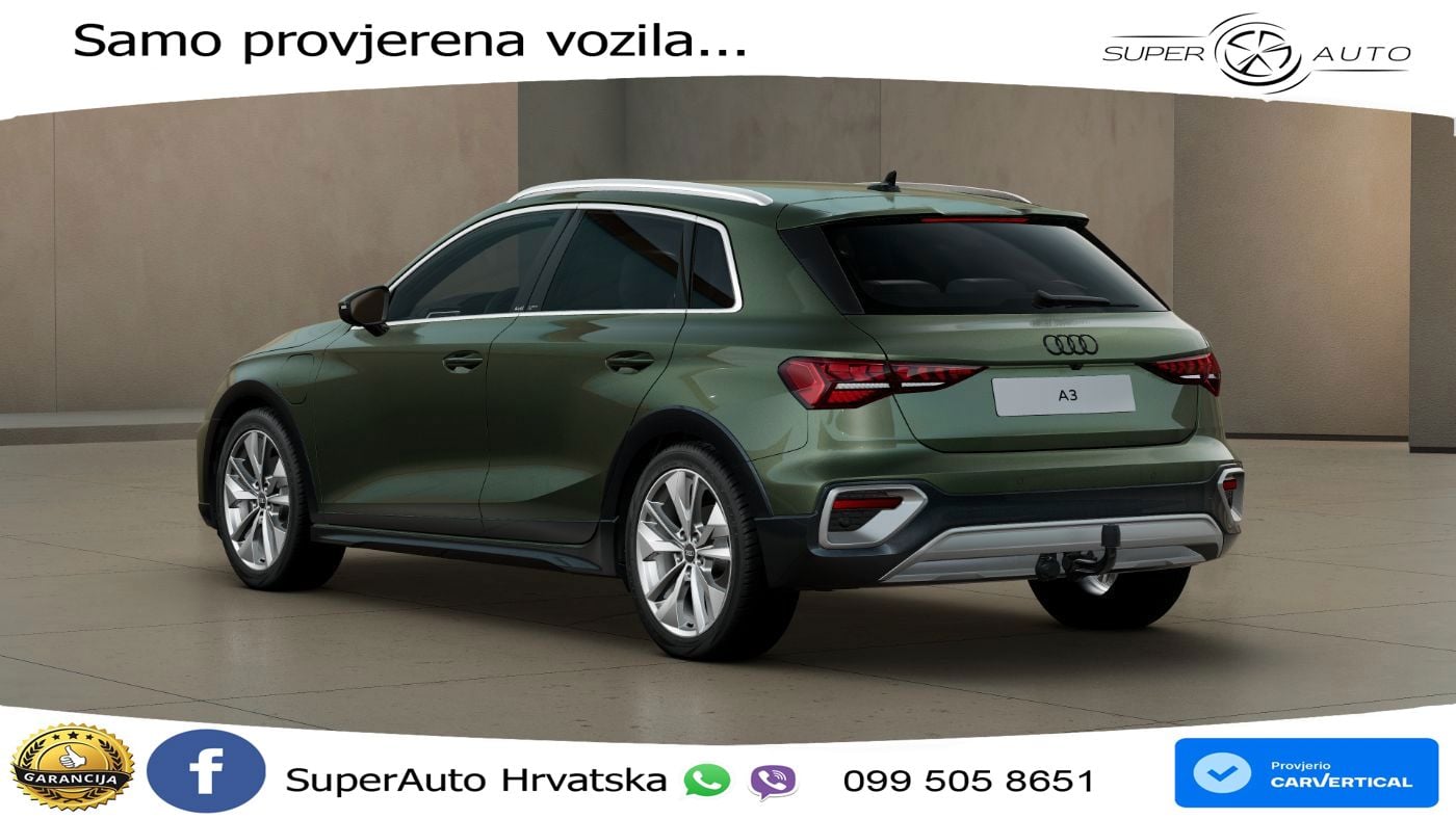 Audi A3 allstreet 40 TFSIe (204 KS) S tronic LED+GR SJED+ACC