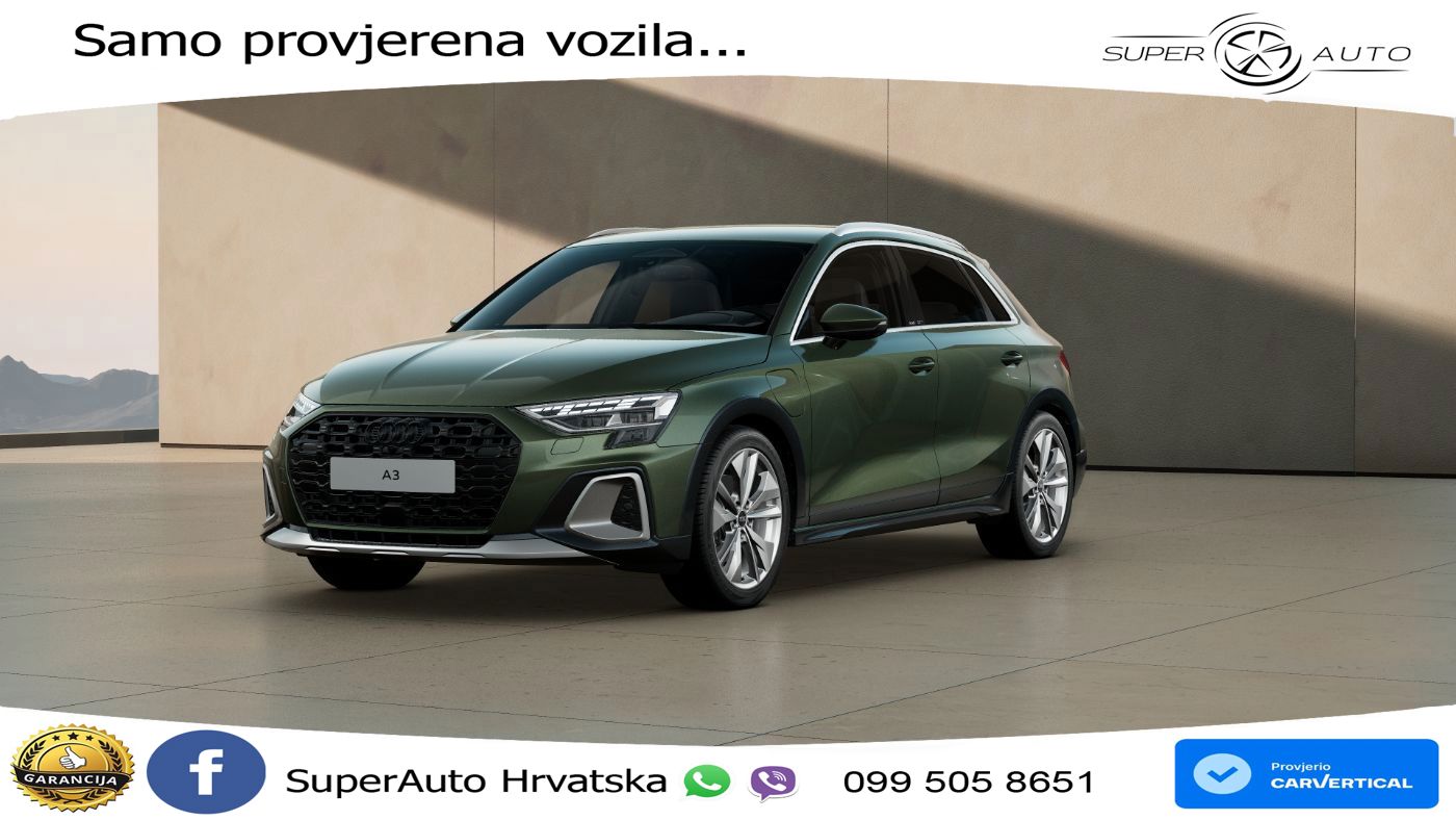 Audi A3 allstreet 40 TFSIe (204 KS) S tronic LED+GR SJED+ACC