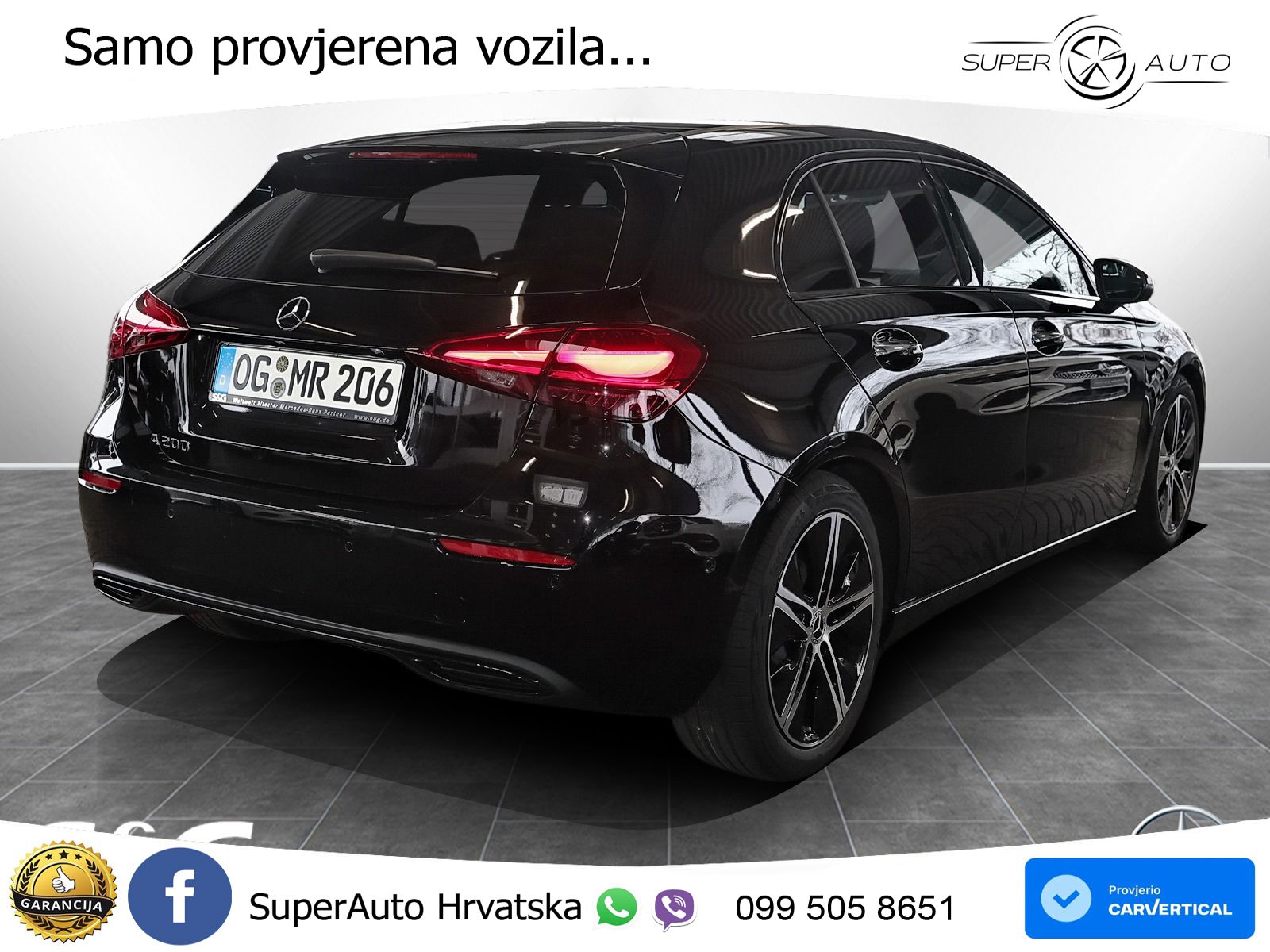 Mercedes-Benz A 200 7G-DCT LED+GR SJED+ACC
