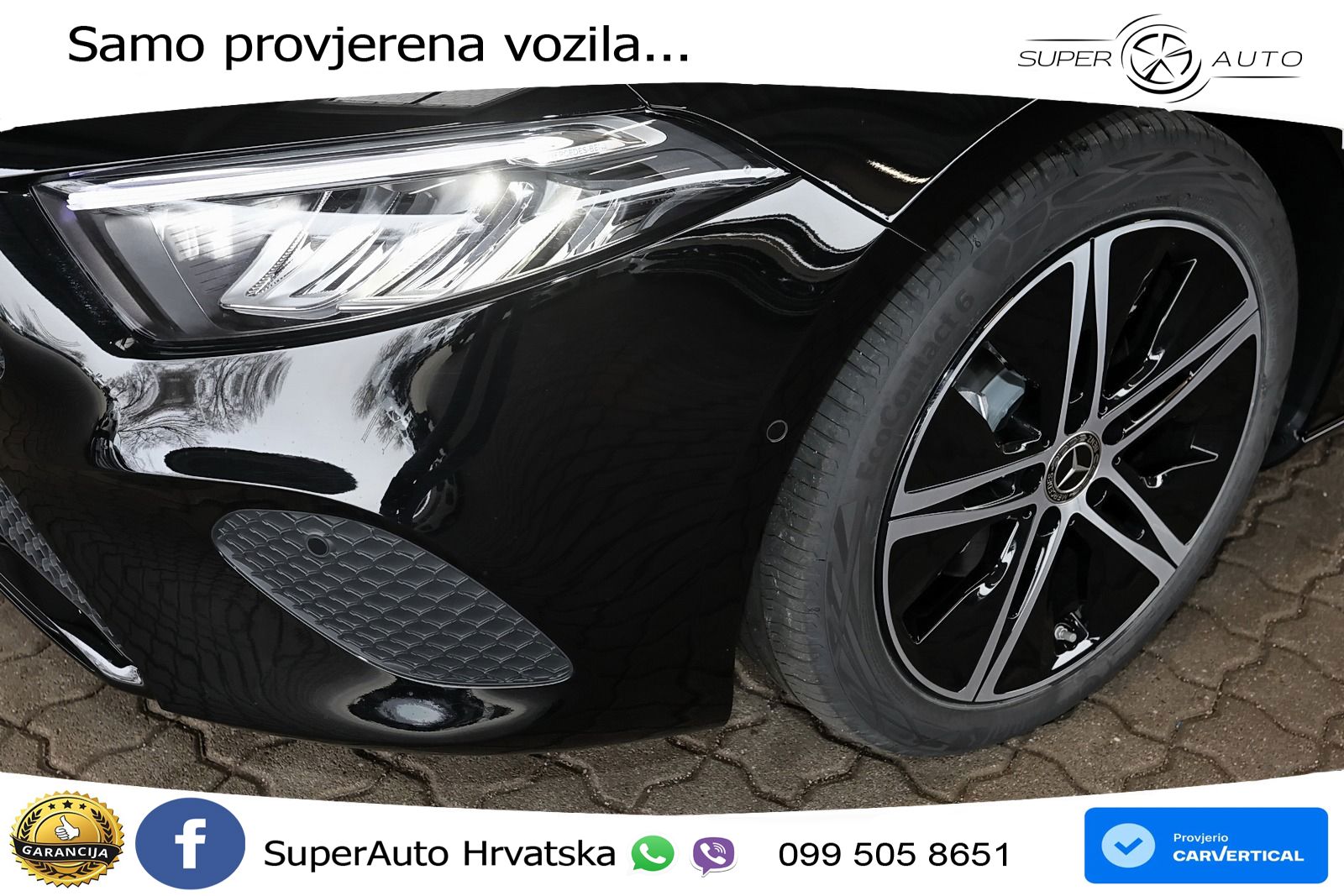 Mercedes-Benz A 200 7G-DCT LED+GR SJED+ACC