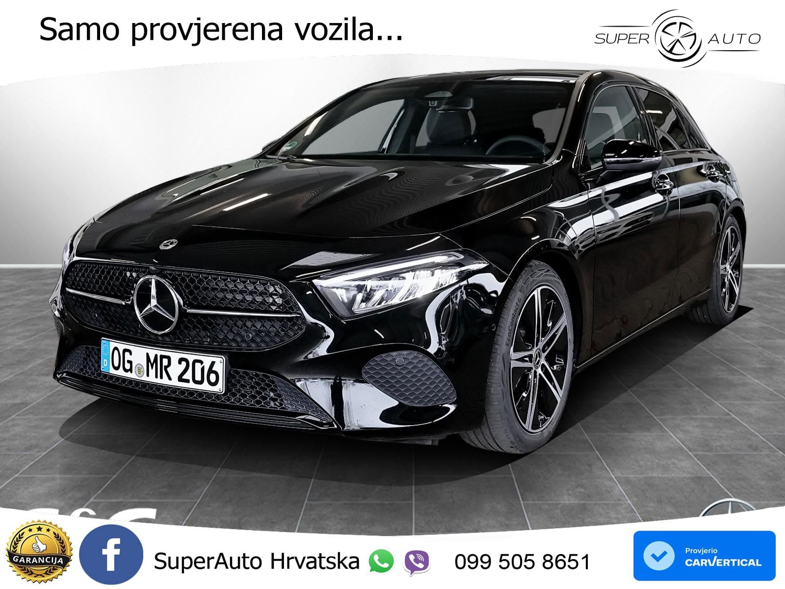 Mercedes-Benz A 200 7G-DCT LED+GR SJED+ACC