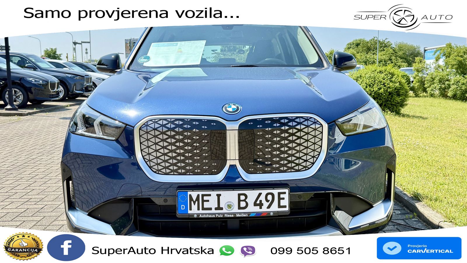 BMW iX1 66.5 kWh (204 KS) eDrive20 xLine LED+GR SJED+ACC
