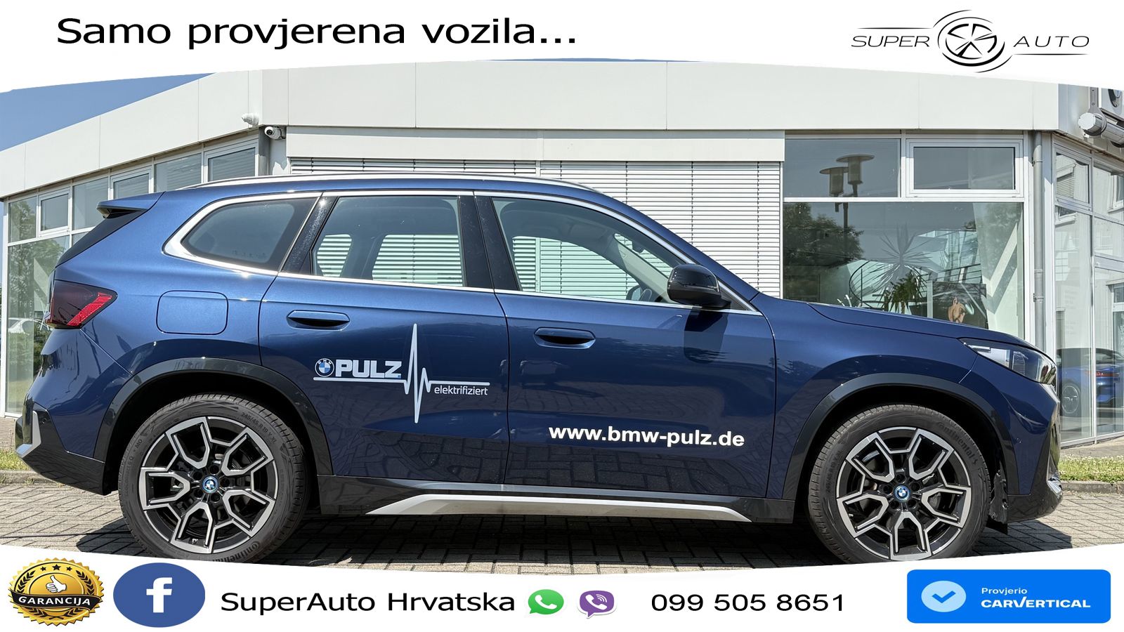 BMW iX1 66.5 kWh (204 KS) eDrive20 xLine LED+GR SJED+ACC