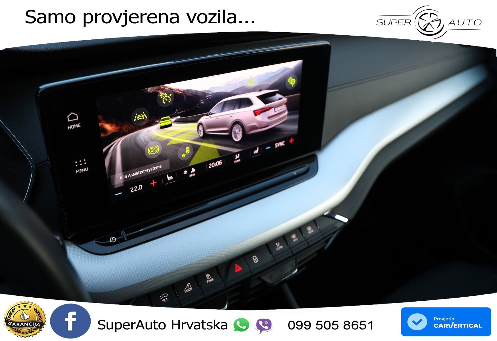 Škoda Octavia Combi 2.0 TDI (150 KS) 4x4 DSG LED+GR SJED+ACC