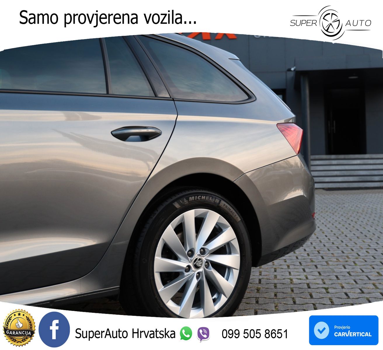 Škoda Octavia Combi 2.0 TDI (150 KS) 4x4 DSG LED+GR SJED+ACC