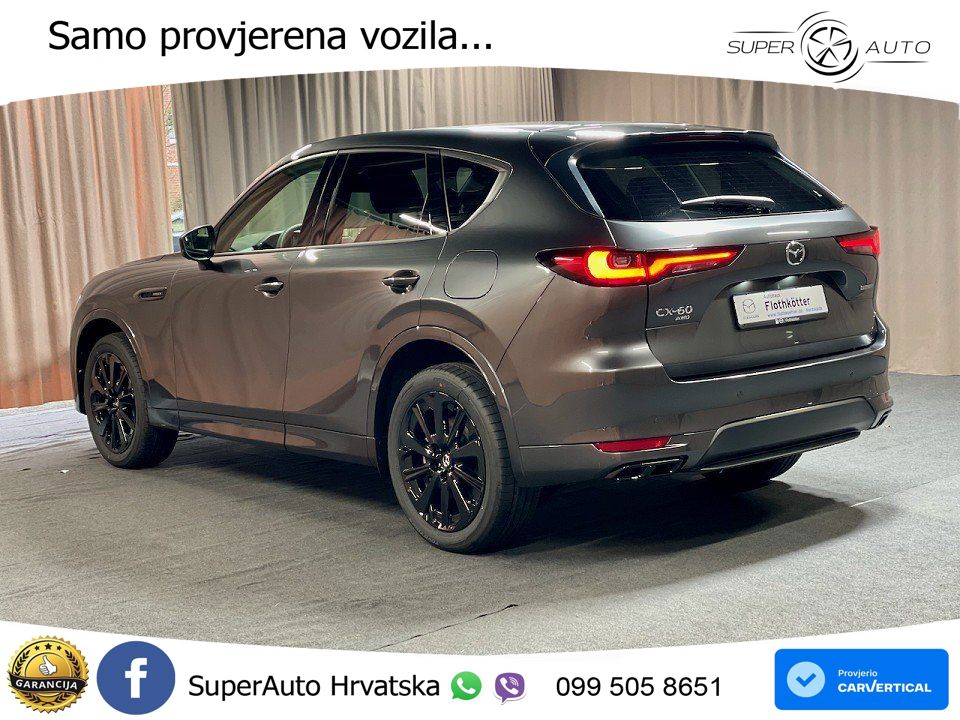 Mazda CX-60 3.3 e-Skyactiv D (254 KS) AWD Automatic MATRIX+GR SJED+KAM