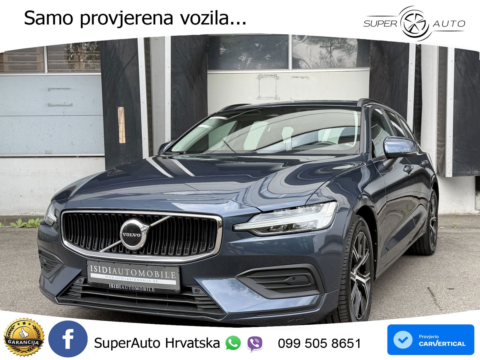Volvo V60 2.0 B3 DCT LED+GR SJED+ACC