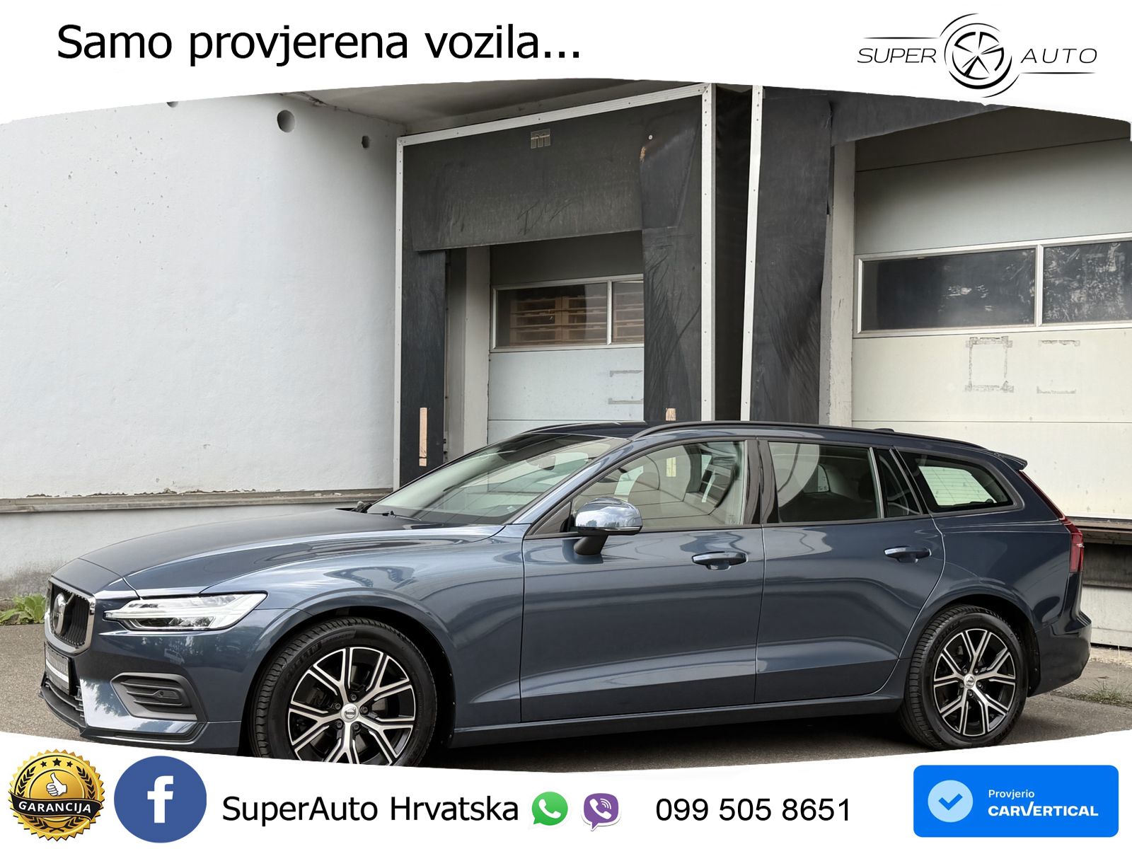 Volvo V60 2.0 B3 DCT LED+GR SJED+ACC
