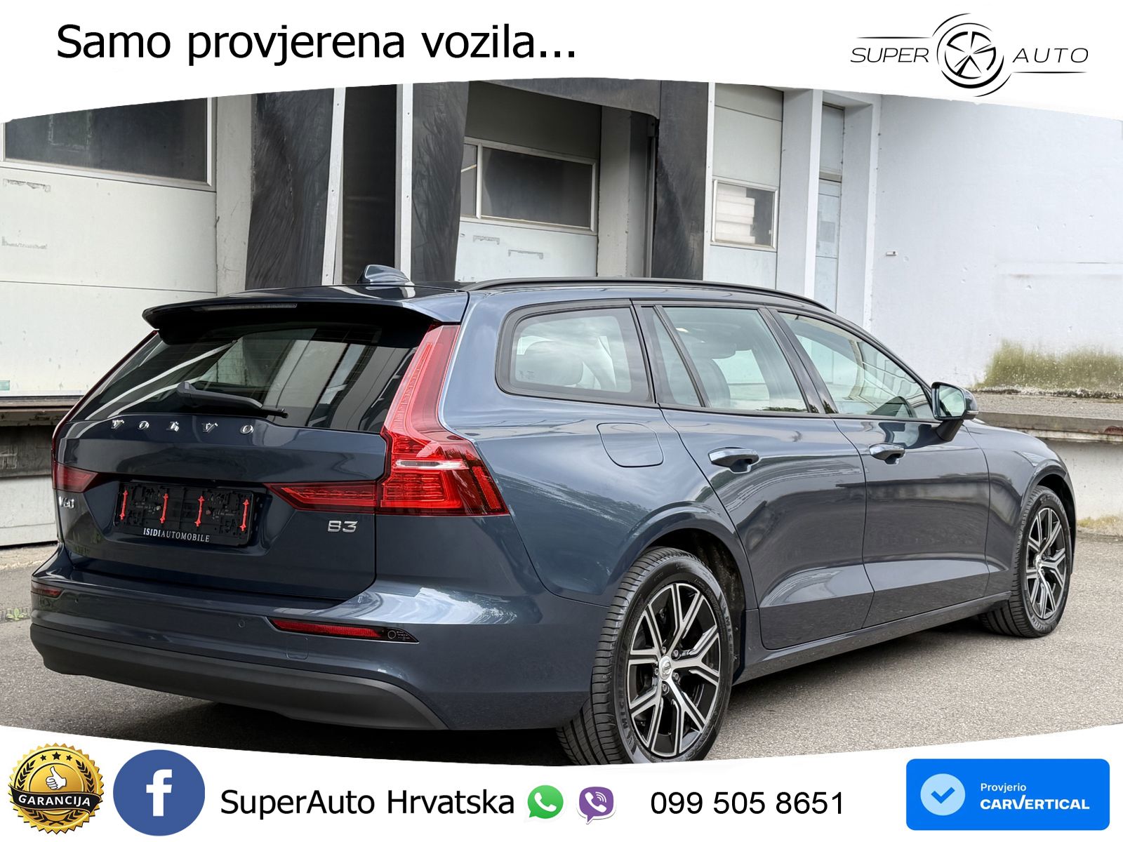 Volvo V60 2.0 B3 DCT LED+GR SJED+ACC