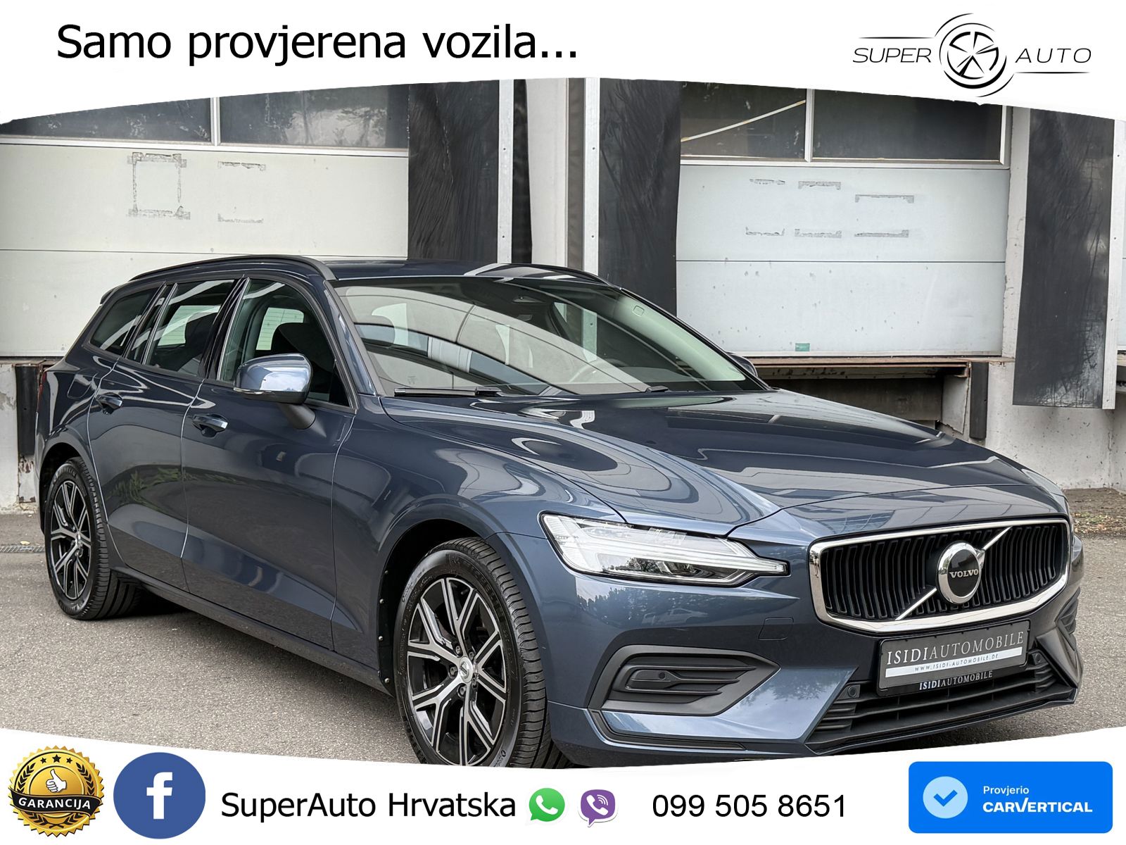 Volvo V60 2.0 B3 DCT LED+GR SJED+ACC