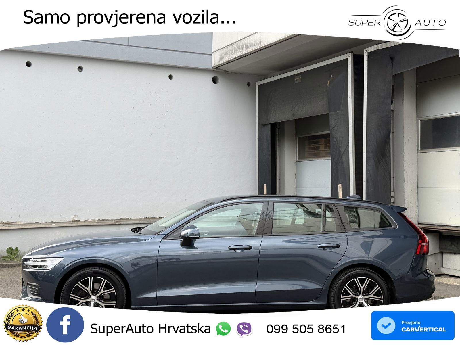 Volvo V60 2.0 B3 DCT LED+GR SJED+ACC