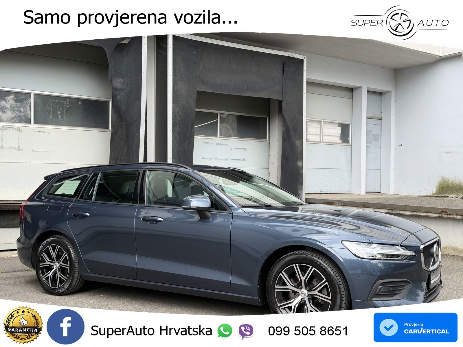 Volvo V60 2.0 B3 DCT LED+GR SJED+ACC