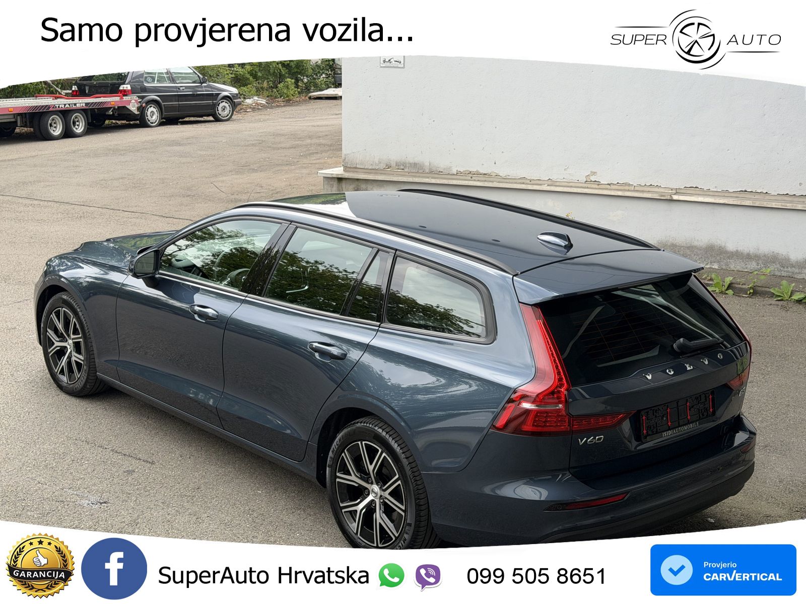 Volvo V60 2.0 B3 DCT LED+GR SJED+ACC