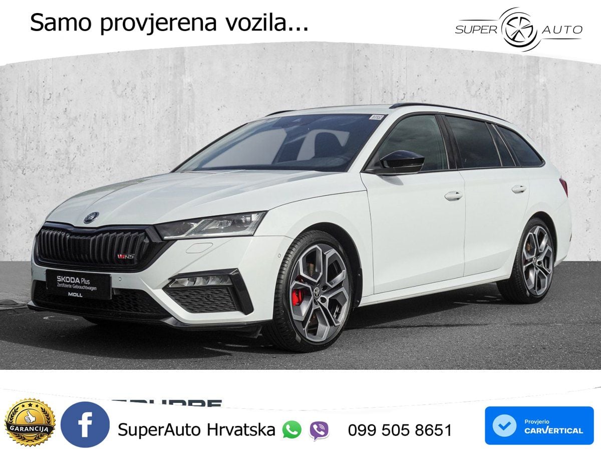 Škoda Octavia Combi RS 2.0 TDI (200 KS) DSG LED+GR SJED+ACC