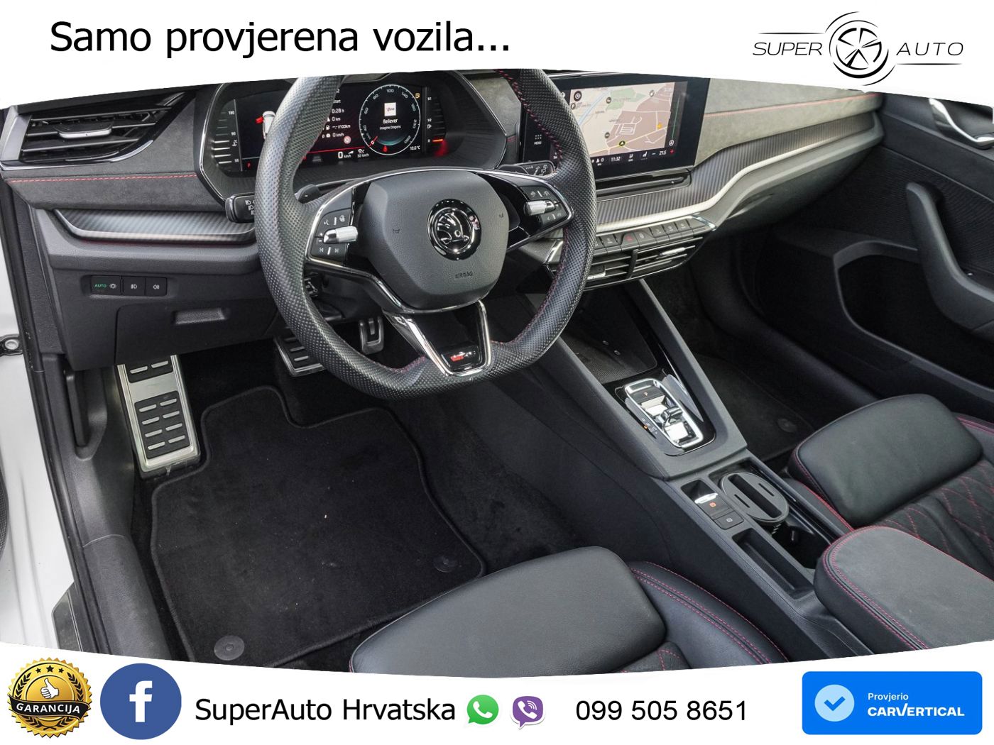 Škoda Octavia Combi RS 2.0 TDI (200 KS) DSG LED+GR SJED+ACC