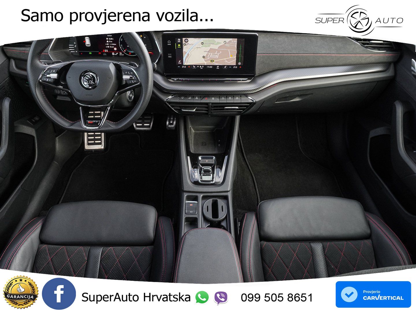 Škoda Octavia Combi RS 2.0 TDI (200 KS) DSG LED+GR SJED+ACC