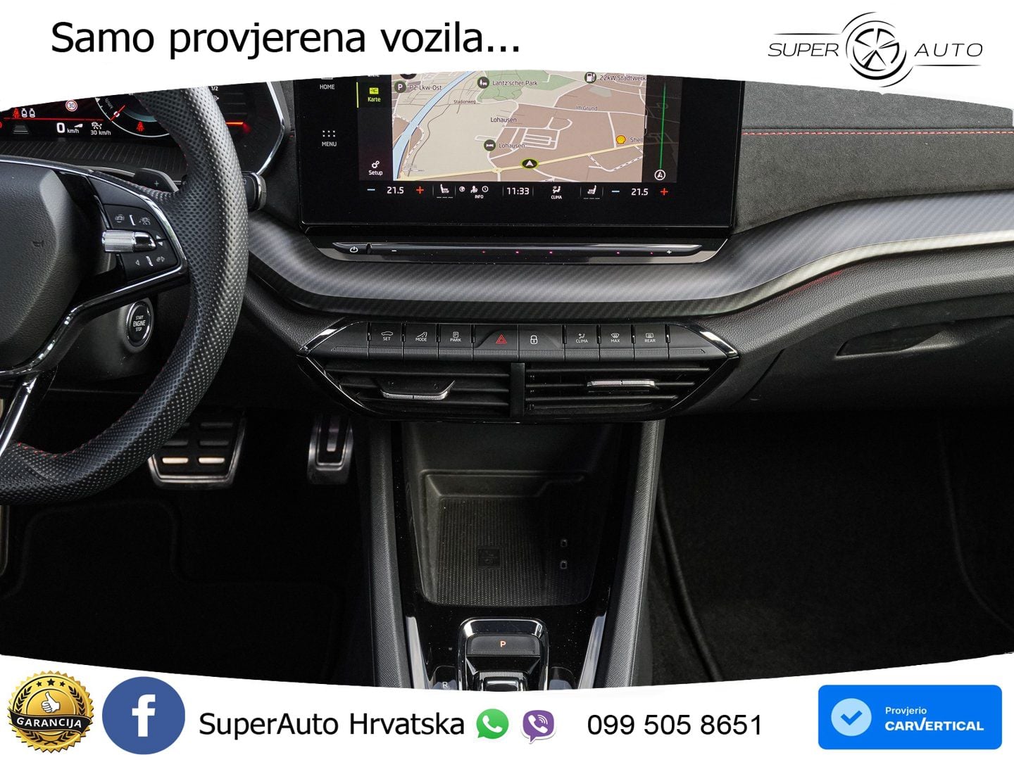 Škoda Octavia Combi RS 2.0 TDI (200 KS) DSG LED+GR SJED+ACC