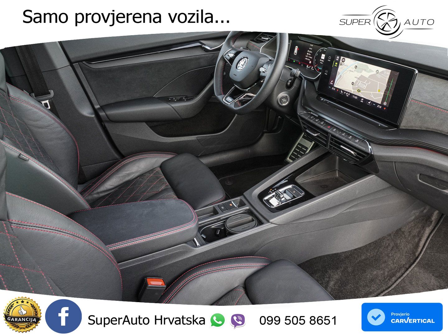 Škoda Octavia Combi RS 2.0 TDI (200 KS) DSG LED+GR SJED+ACC