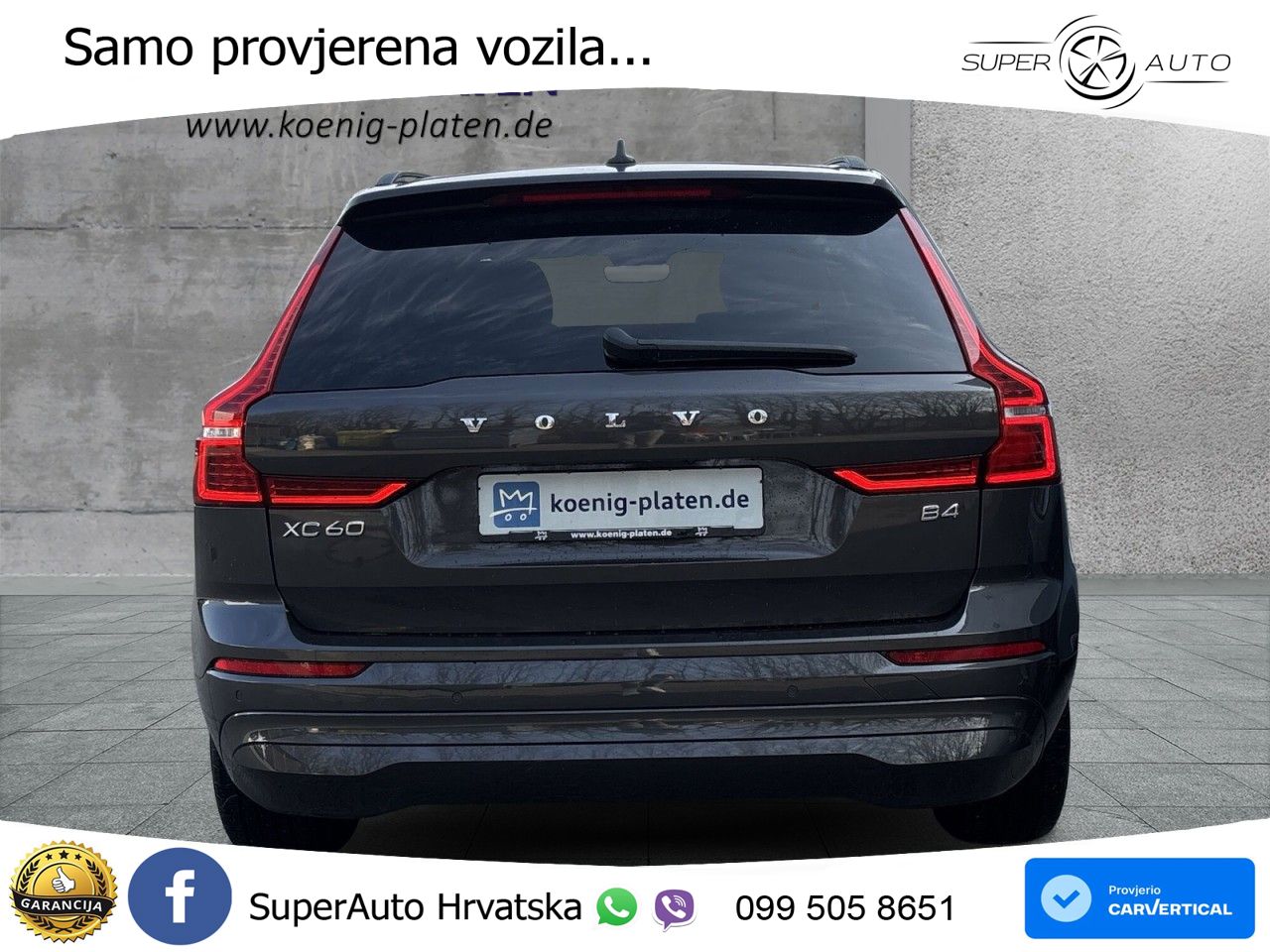 Volvo XC60 B4 Diesel FWD Geartronic LED+GR SJED+ACC