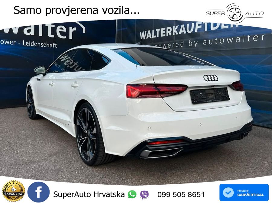 Audi A5 Sportback 40 TDI (204 KS) S tronic S line LED+GR SJED+ACC