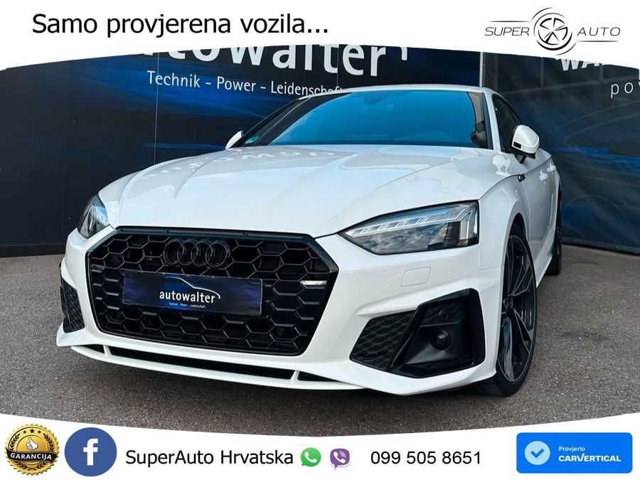 Audi A5 Sportback 40 TDI (204 KS) S tronic S line LED+GR SJED+ACC
