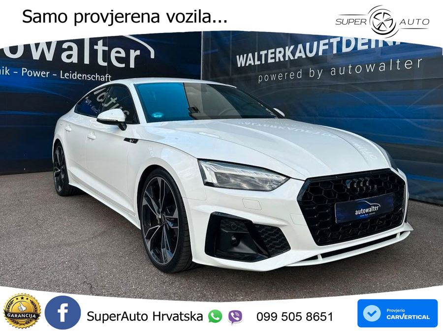 Audi A5 Sportback 40 TDI (204 KS) S tronic S line LED+GR SJED+ACC