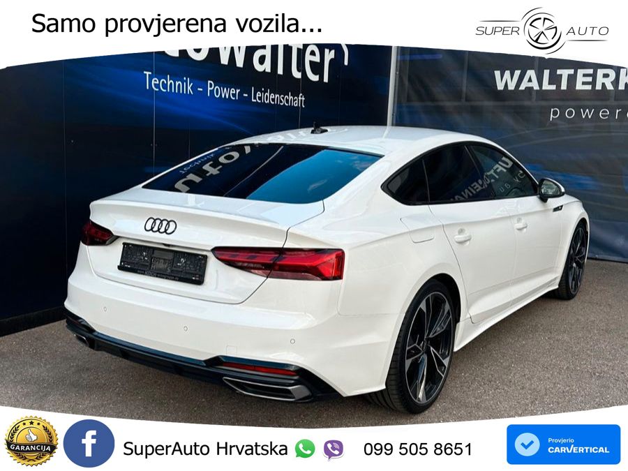 Audi A5 Sportback 40 TDI (204 KS) S tronic S line LED+GR SJED+ACC