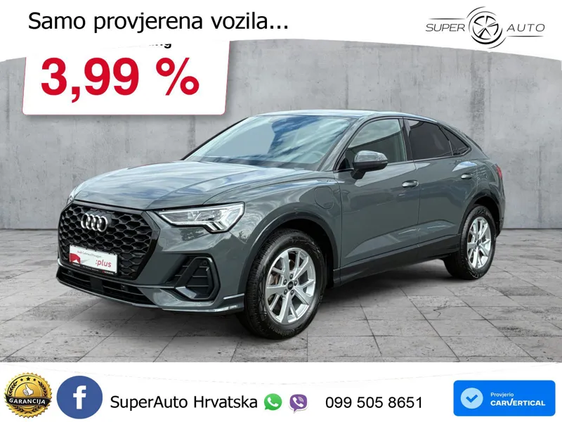 Audi Q3 Sportback 45 TFSIe (245 KS) S tronic S line