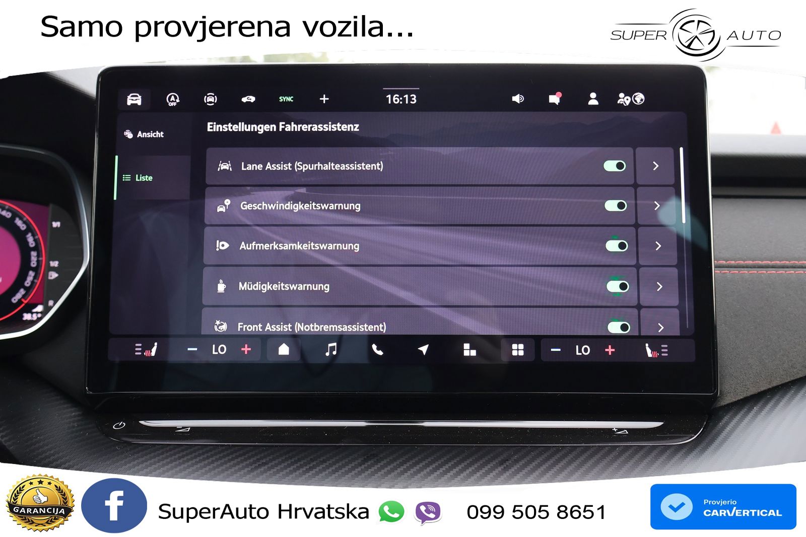 Škoda Octavia Combi RS 2.0 TSI (265 KS) DSG LED+GR SJED+ACC