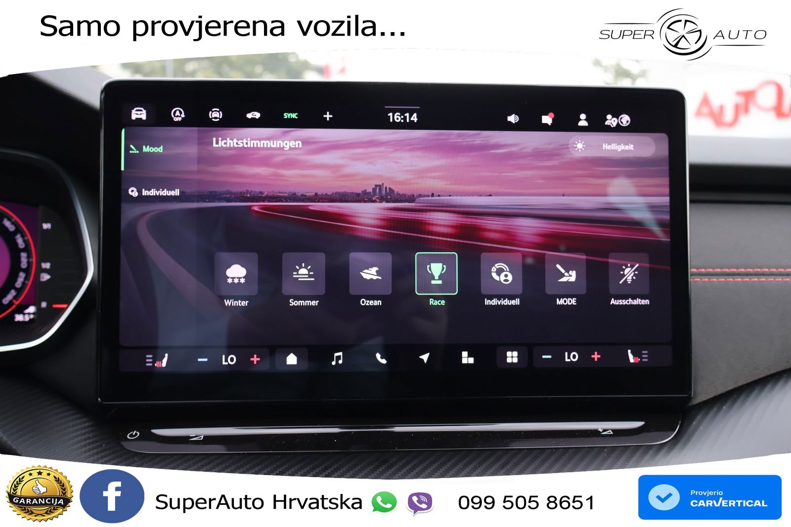 Škoda Octavia Combi RS 2.0 TSI (265 KS) DSG LED+GR SJED+ACC