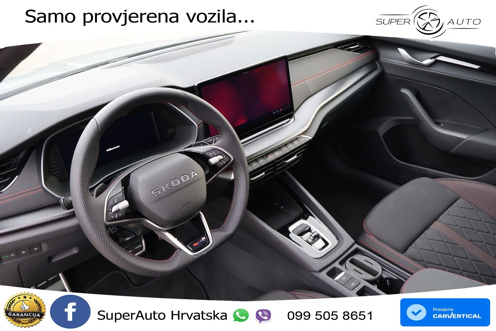 Škoda Octavia Combi RS 2.0 TSI (265 KS) DSG LED+GR SJED+ACC