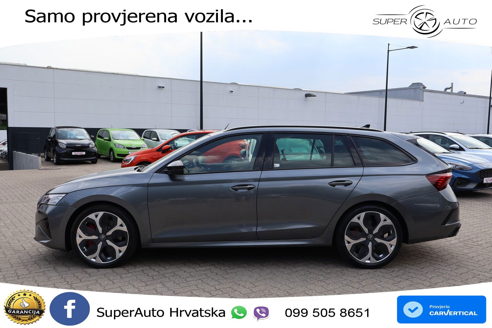 Škoda Octavia Combi RS 2.0 TSI (265 KS) DSG LED+GR SJED+ACC