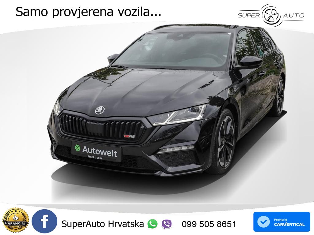 Škoda Octavia Combi RS 2.0 TDI (200 KS) DSG