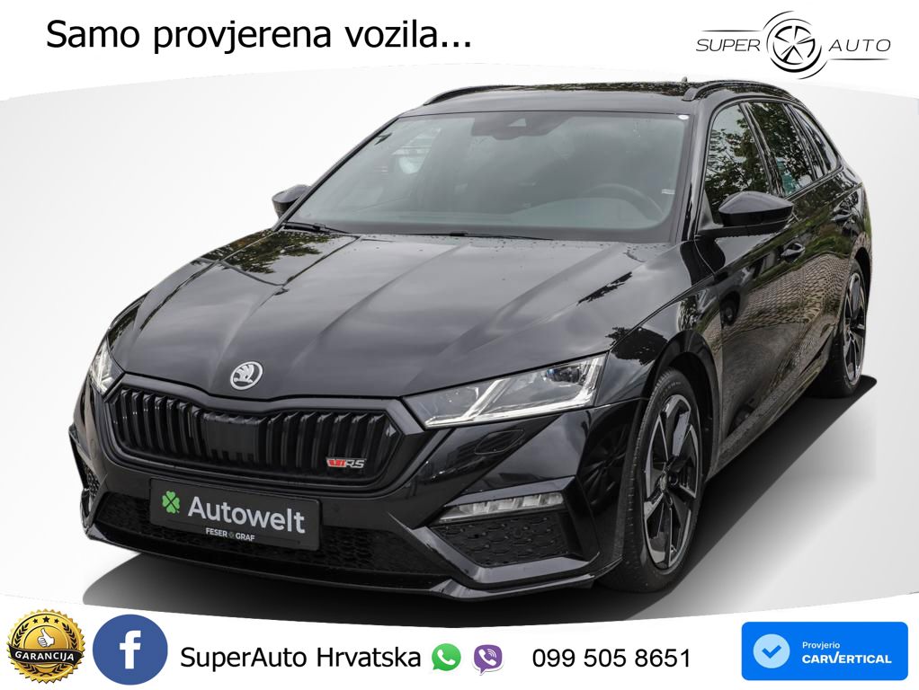 Škoda Octavia Combi RS 2.0 TDI (200 KS) DSG