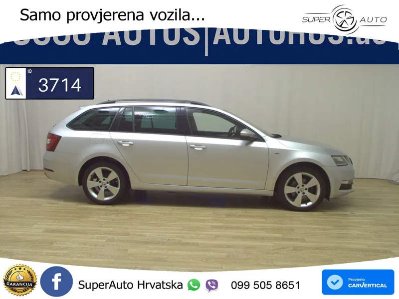 Škoda Octavia Combi 2.0 TDI (150 KS) DSG LED+GR SJED+ACC