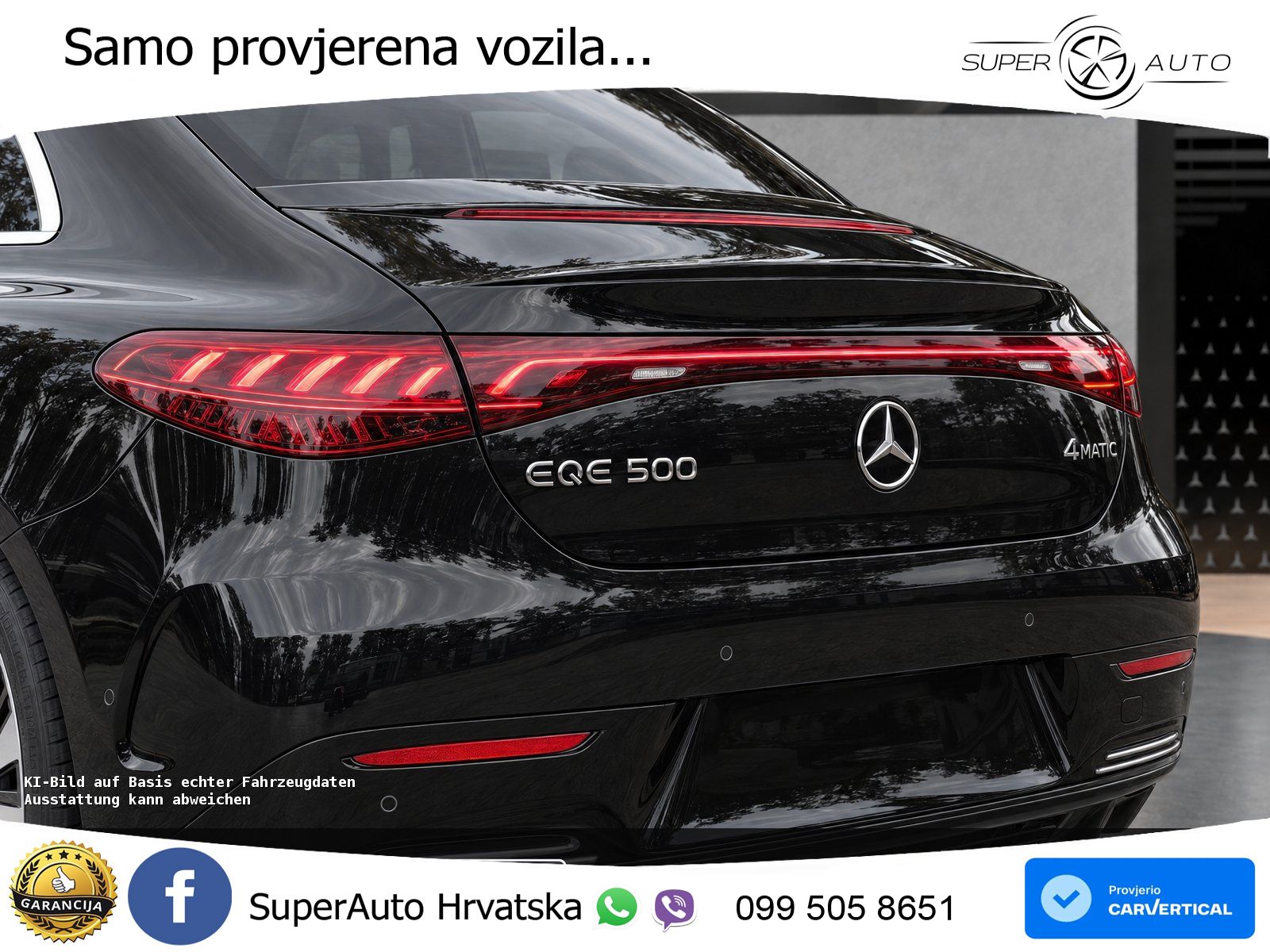 Mercedes EQE 500 100 kWh (408 KS) 4MATIC AMG ACC+HEAD+GR SJED+360+PANO