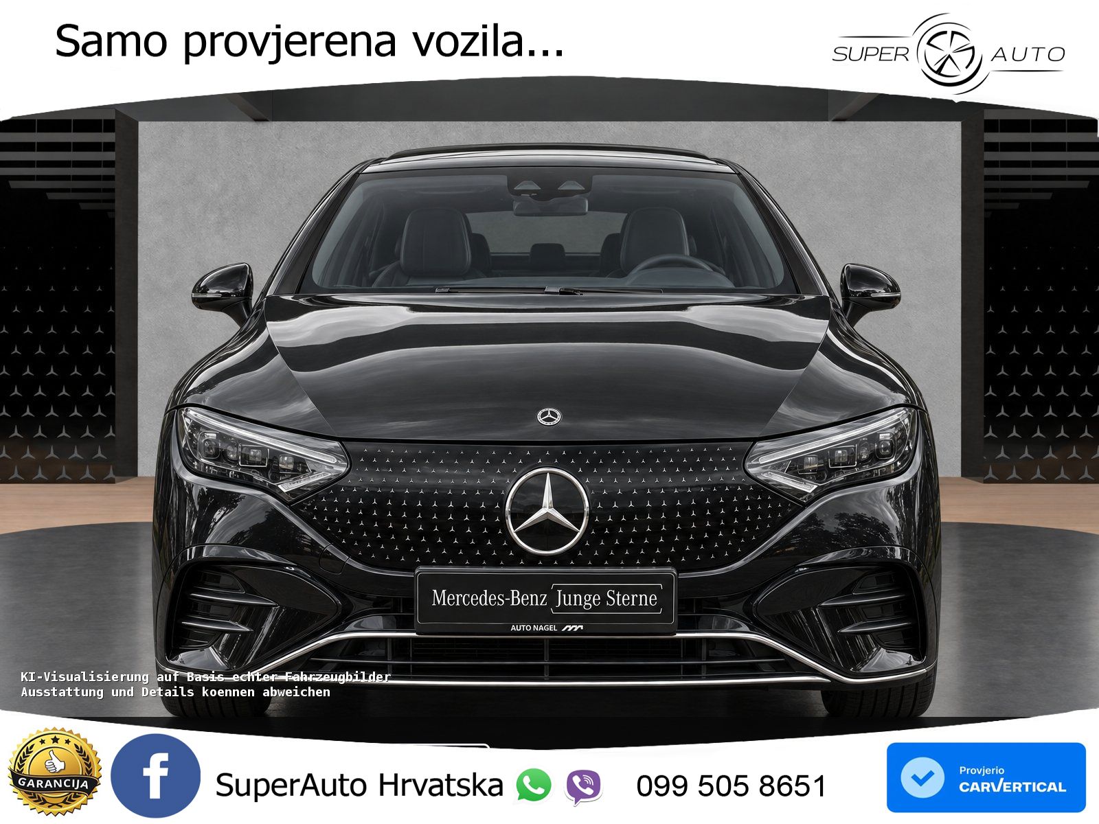 Mercedes EQE 500 100 kWh (408 KS) 4MATIC AMG ACC+HEAD+GR SJED+360+PANO