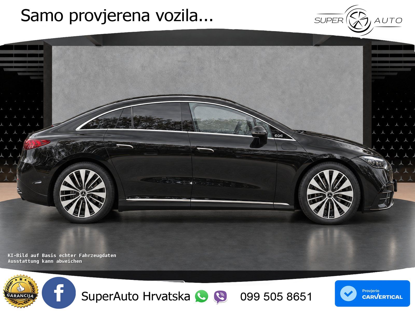Mercedes EQE 500 100 kWh (408 KS) 4MATIC AMG ACC+HEAD+GR SJED+360+PANO