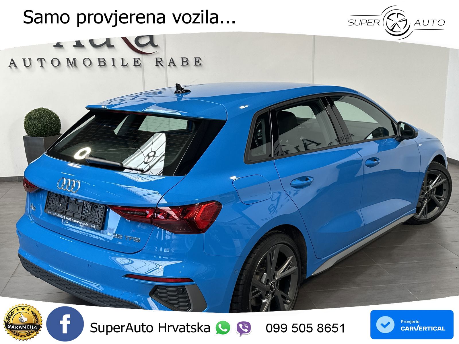 Audi A3 35 TFSI (150 KS) S tronic S line