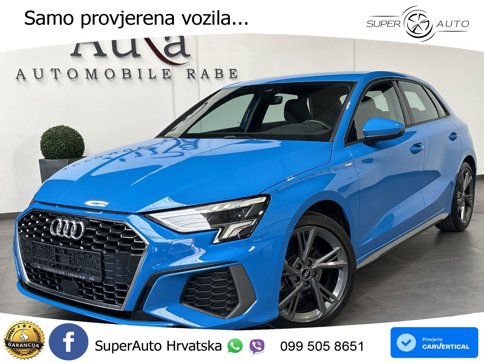 Audi A3 35 TFSI (150 KS) S tronic S line