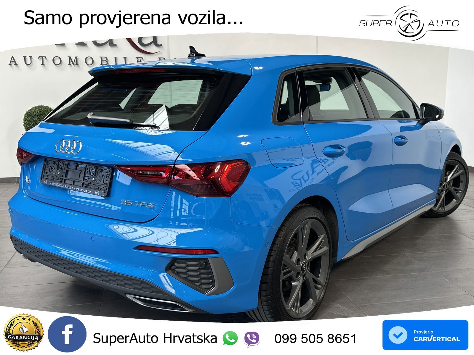 Audi A3 35 TFSI (150 KS) S tronic S line