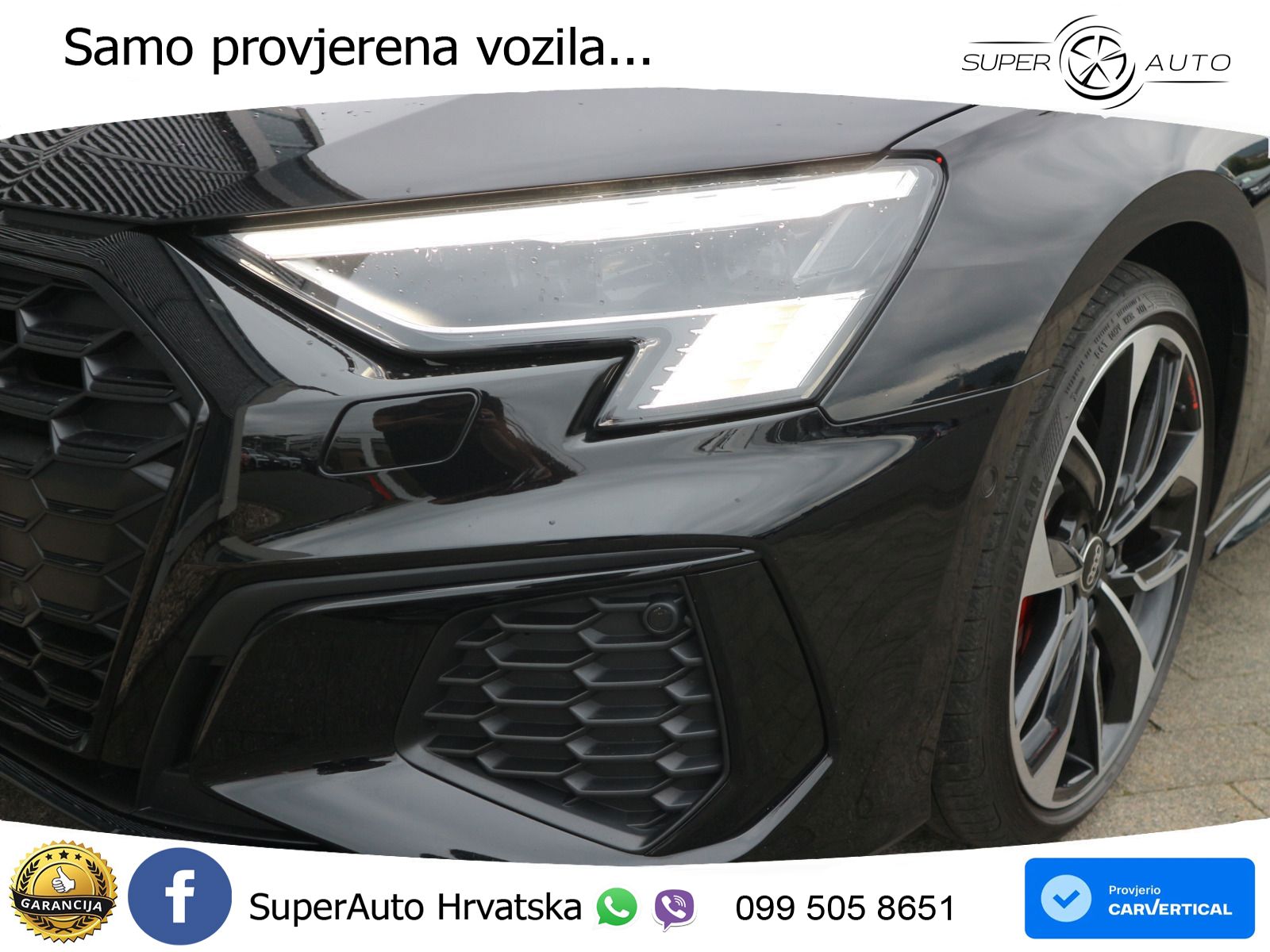 Audi S3 2.0 TFSI (310 KS) quattro S tronic MATRIX+GR SJED+KAM