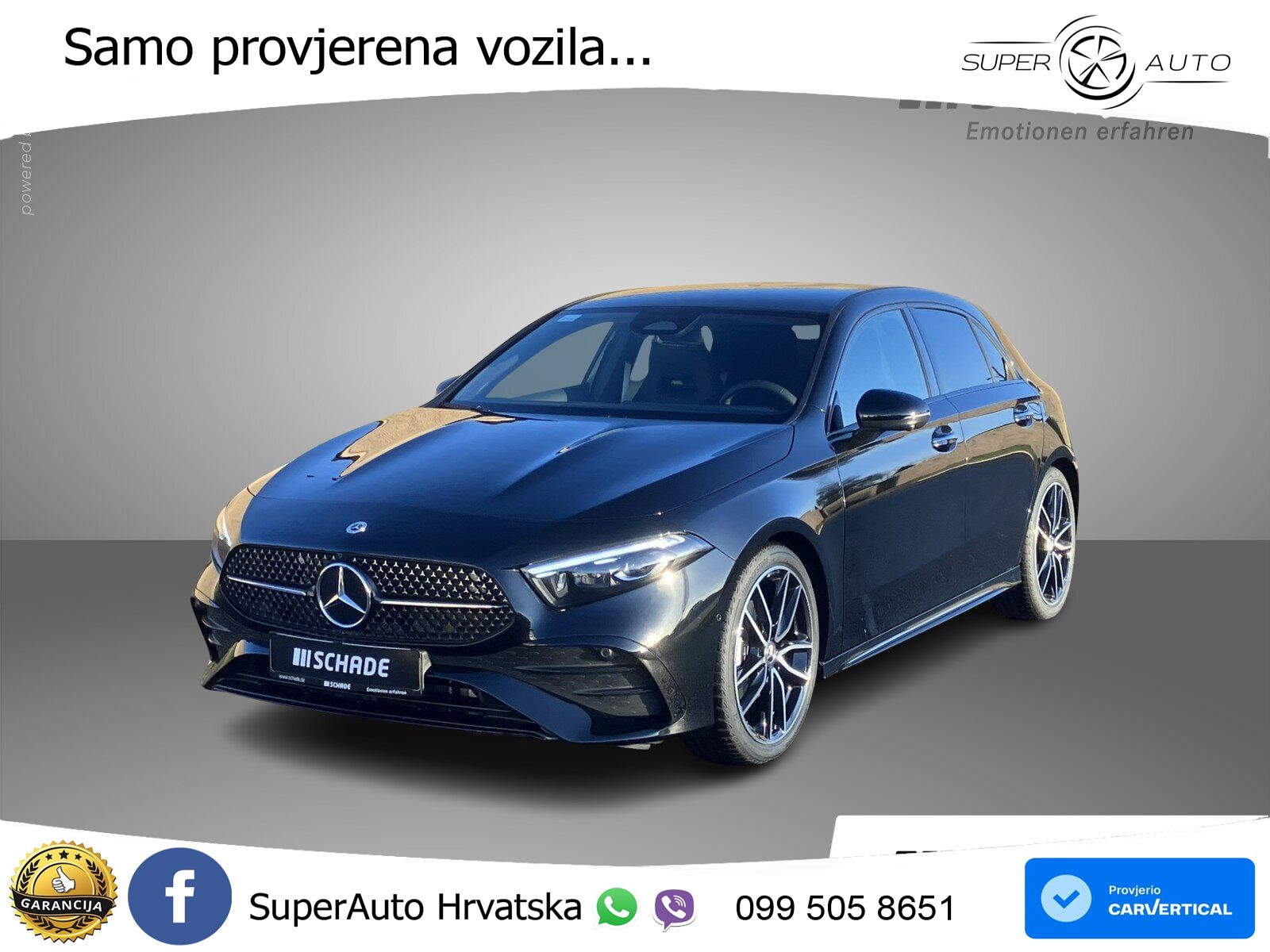 Mercedes-Benz A 180 7G-DCT AMG LED+GR SJED+ACC